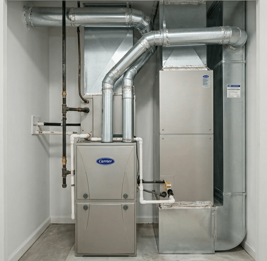 After: Full HVAC Installation — Buckhead, Atlanta